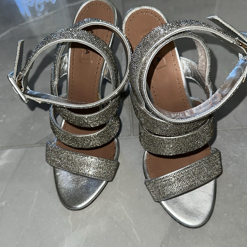 Alaia silver heels - Picture 2 of 6